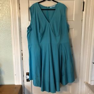 Teal eShakti Dress